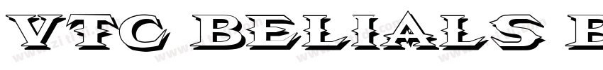 VTC Belials BladeIta字体转换